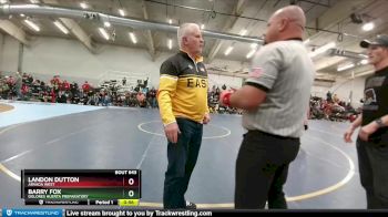 138 lbs Cons. Round 2 - Barry Fox, Dolores Huerta Preparatory vs Landon Dutton, Arvada West