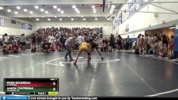 132 lbs Champ. Round 1 - Aaron Contreras, Pounders WC vs Mark Boudreau, El Modena