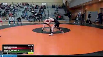 138 lbs Quarterfinal - Peyton Rihtarich, Granite Falls vs Jake Anderson, Mount Baker