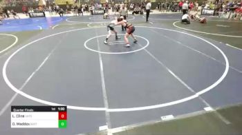 114 lbs Quarterfinal - Luke Cline, Untouchables vs Oakley Maddox, Brothers Of Steel