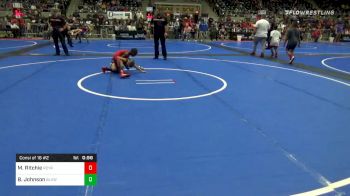 61 lbs Consolation - Myron Ritchie, Readyrp National vs Braxton Johnson, Blackwell WC