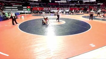 2A 132 lbs Cons. Round 1 - Cooper Chester, East Peoria vs Jordan Kholian, Jacksonville (H.S.)