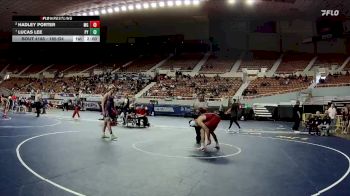 165-D4 Quarterfinal - Lucas Lee, Payson High School vs HADLEY PORTER, Mogollon High School