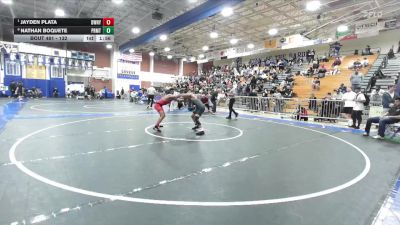 132 lbs Quarterfinal - Jayden Plata, Downey vs Nathan Boquete, Paramount