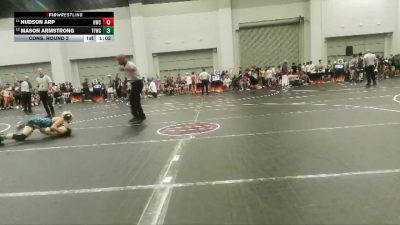 85 lbs Cons. Round 2 - Hudson Arp, Heard Wrestling Club vs Mason Armstrong, Tech Fall Wrestling Club