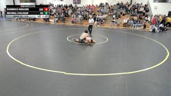 174 lbs Champ. Round 1 - Micheal Colligan, Midway University vs Dominico Migliori, Lourdes