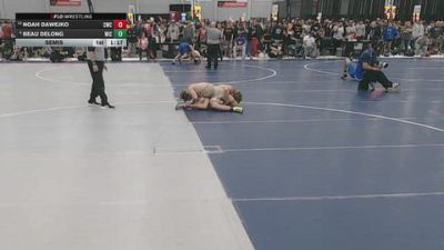 150 lbs Semis - Noah Dawejko, Cabot Wrestling Club vs Beau DeLong, Weigh-in Club