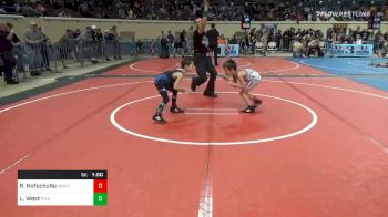 52 lbs Prelims - Rylan Hofschulte, Wagoner Takedown Club vs Luke West, Piedmont