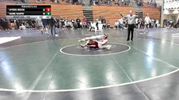 150 lbs Cons. Round 6 - Ayers Reich, Cathedral Catholic vs Gabe Santo, Rancho Bernardo