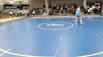 110 lbs Round 2 - Natalie Ramirez, Lexington vs Claire Karjalainen, Kearney