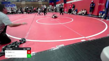 64 lbs Round Of 16 - Sawyer Simpson, Salina Wrestling Club vs Bryar Burch, Sperry Wrestling Club