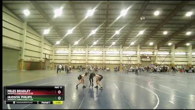 86 lbs Cons. Round 1 - Miles Bradley, Wasatch Wrestling Club vs Hudson Philips, Wasatch Wrestling Club