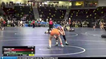 145 lbs Cons. Round 4 - Kassidy Fiala, Council Bluffs Abraham Lincoln vs Melany Vry, Colfax-Mingo