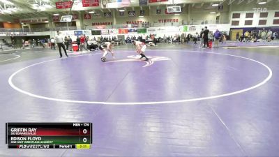174 lbs Champ. Round 1 - Griffin Ray, SIU Edwardsville vs Edison Floyd, One Unit Wrestling Academy