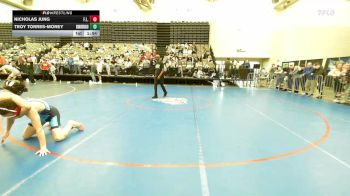 165-I lbs Quarterfinal - Nicholas Jung, F.L.O.W. vs Troy Torres-Morey, Silverback Wrestling Club