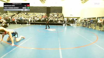 165-I lbs Quarterfinal - Nicholas Jung, F.L.O.W. vs Troy Torres-Morey, Silverback Wrestling Club