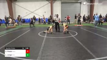 60 lbs Quarterfinal - Christopher Riedel, Dragon RTC vs Luke Longo, Pride