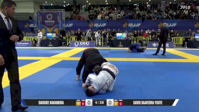 David Saavedra Yuste vs Daisuke Nakamura 2025 European Jiu-Jitsu IBJJF Championship