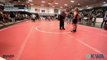 105 lbs Rr Rnd 2 - Layne Gross, Grove Takedown Club vs Tallullah Thieman, Wyandotte Youth Wrestling