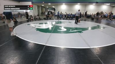 55 lbs Consi Of 4 - Kaid McMath, FL vs Darian Hernandez, FL