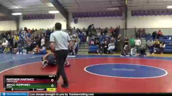 176 lbs 7th Place Match - Bryce Humphrey, Burns vs Matthew Martinez, Castle View