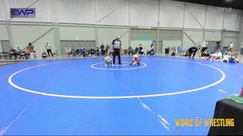 65 lbs 7th Place - Alaina Petro, Untouchables Girls Teal vs Harper Hubbard, Untouchables Girls Pink