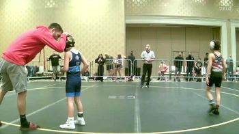 61 lbs Round Of 32 - Gabriel Myers, My. WC vs Ezekiel Olsen, Fitness Fight Factory WC