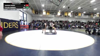 235 lbs Champ. Round 1 - Dalida Bermeo, Montebello vs Mariah Nunez, Palm Desert