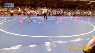 55 lbs Round Of 32 - Vincent Burgo, Team Tulsa Wrestling Club vs Lincoln Taylor, Northside Takedown Wrestling Club