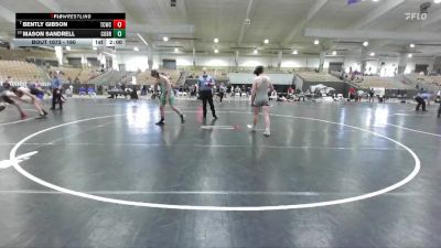 160 lbs 5th Place Match - Mason Sandrell, Williamson Co Wrestling Club vs Bently Gibson, Mavericks Wrestling Club