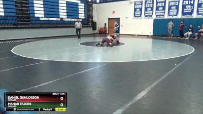 157 lbs 3rd Place Match - Manar Fajors, Chicago vs Daniel Gunlogson, Chicago