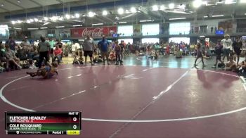 70 lbs Round 9 (10 Team) - Cole Bouquard, Alabama Elite Black vs Fletcher Headley, Team Palmetto