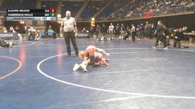 73 lbs Quarterfinal - Alachia Nelson, Clearfield vs Cambreean Walls, Southern Huntingdon