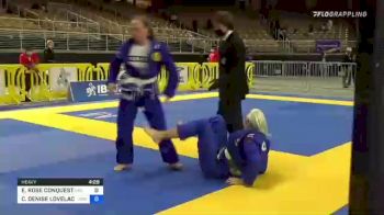 ELIZABETH ROSE CONQUEST vs CAROLINE DENISE LOVELACE 2021 Pan Jiu-Jitsu IBJJF Championship