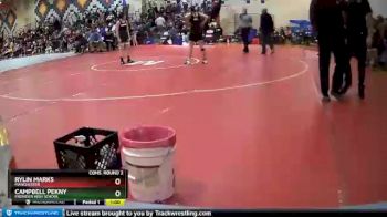 126 lbs Cons. Round 2 - Rylin Marks, Manchester vs Campbell Pekny, Frontier High School