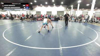 115 lbs Jason DeMarco, Connecticut vs Abdulaziz Abduraimjonov, Maryland