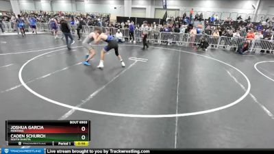 149 lbs Semifinal - Caden Schurch, South Dakota vs Joshua Garcia, Montana