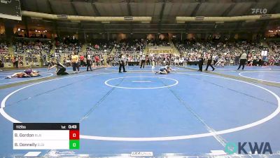 112 lbs Consolation - Brayson Gordon, Blaine County Grapplers vs Brody Donnelly, Elgin Wrestling
