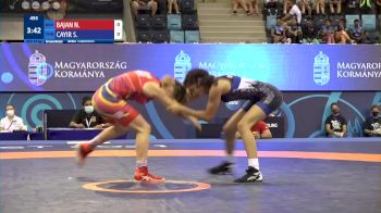 46 kg Final 3-5 - Nicoleta Cristina Bajan, Romania vs Sevval Cayir, Turkey