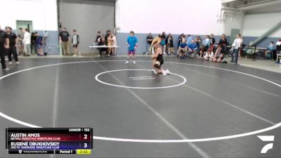 152 lbs Rr3 - Austin Amos, Bethel Freestyle Wrestling Club vs Eugene Obukhovskiy, Arctic Warriors Wrestling Club