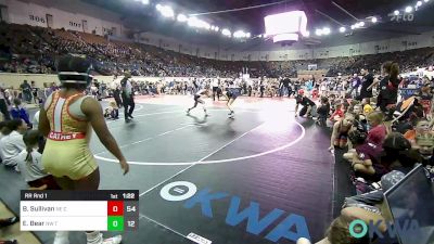 100 lbs Rr Rnd 1 - Brynlyn Sullivan, NE Cobras Black vs Emily Bear, NW Twister Sisters