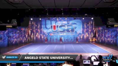 Angelo State University - Angelo State Cheer [2022 College - Fight Song - Cheer] 2022 USA Nationals: Spirit/College/Junior