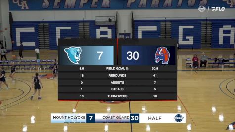 Replay: Mount Holyoke vs USCGA | Feb 22 @ 1 PM