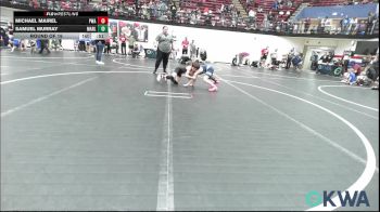61 lbs Round Of 16 - Michael Mairel, Perry Wrestling Academy vs Samuel Murray, Marlow Outlaws