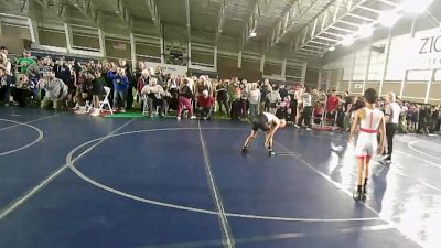 90 lbs Semifinal - Wyatt Sweitzer, Sanderson Wrestling Academy vs Jre Whitford, Sanderson Wrestling Academy