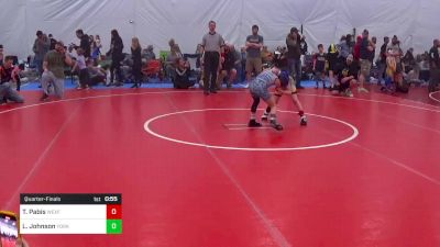 66 lbs Quarterfinal - Talan Pabis, Wexford vs Lincoln Johnson, York