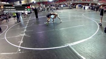 90 lbs Cons. Round 4 - Collin Riddle, The Best Wrestler vs Taylor Hunt, Nebraska Boyz