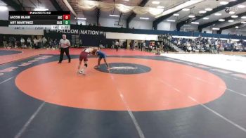 133 lbs Finals (2 Team) - Jacob Blair, Arcadia vs Art Martinez, Case Western