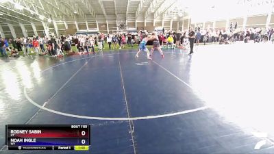 187 lbs Cons. Semi - Rodney Sabin, UT vs Noah Ingle, WY