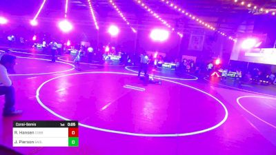 62 lbs Consolation - Ryatt Hansen, Cobbler Kids Wrestling vs Jaxson Pierson, Badlands Elite